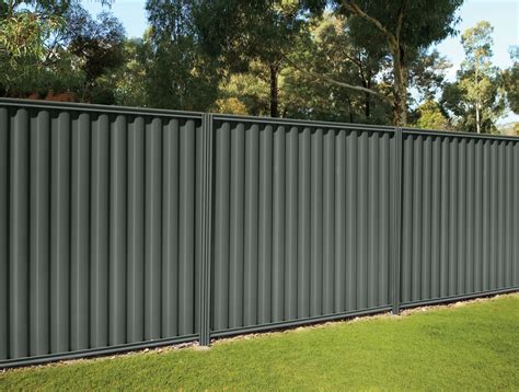 galvanized steel solid fence panels